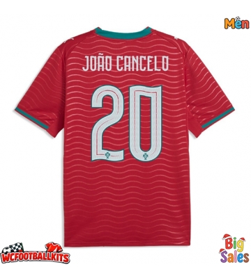 Portugal Joao Cancelo #20 Replica Home Stadium Shirt World Cup 2026 Short Sleeve